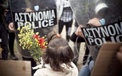 Vluchtelingenprotest in Griekenland loopt op niets uit. ‘Is dit nu Europa? Is dit democratie?’
